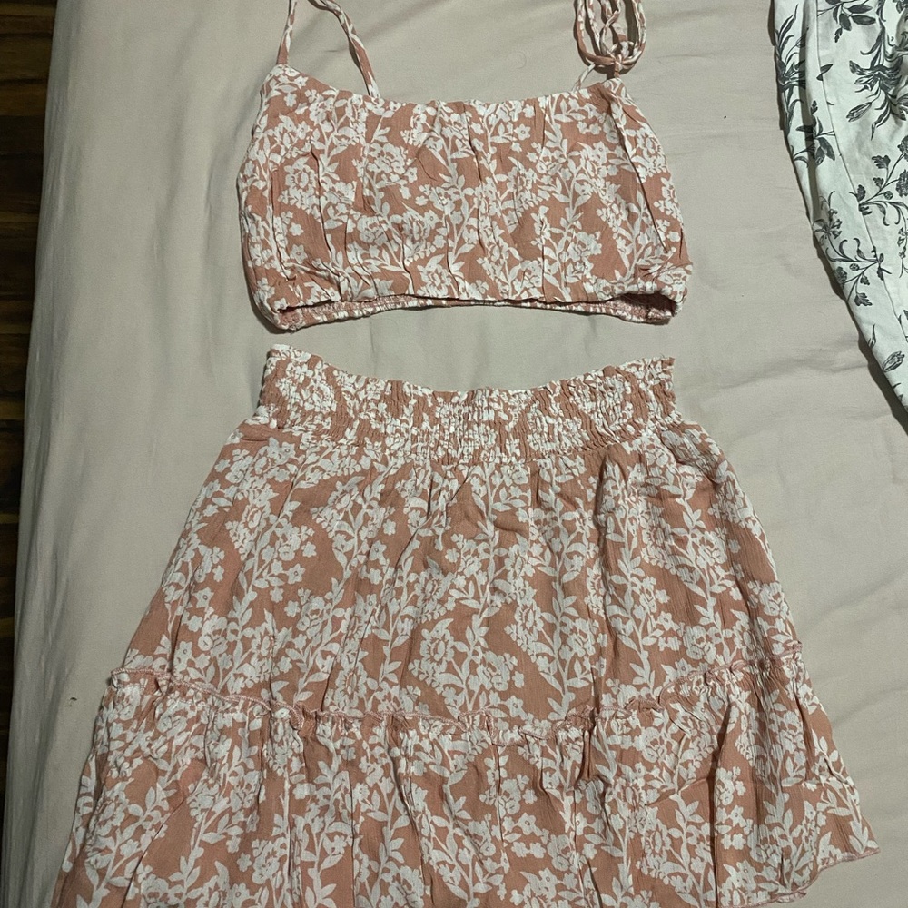 Pink Lily Poetry of the Heart Two Piece Set